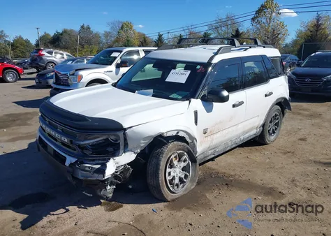 2022 Ford Bronco Sport Big Bend из США, поврежденный, VIN 3FMCR9B63NRD07514
